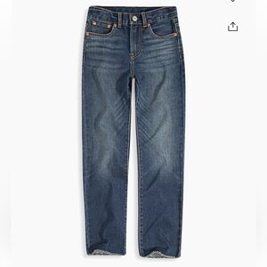 Levi's Girl's High-Rise Straight-Leg Jeans Size 10